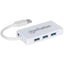 Manhattan 3-Port USB 3.0 Hub with Gigabit Ethernet Adapter