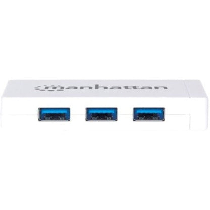 Manhattan 3-Port USB 3.0 Hub with Gigabit Ethernet Adapter