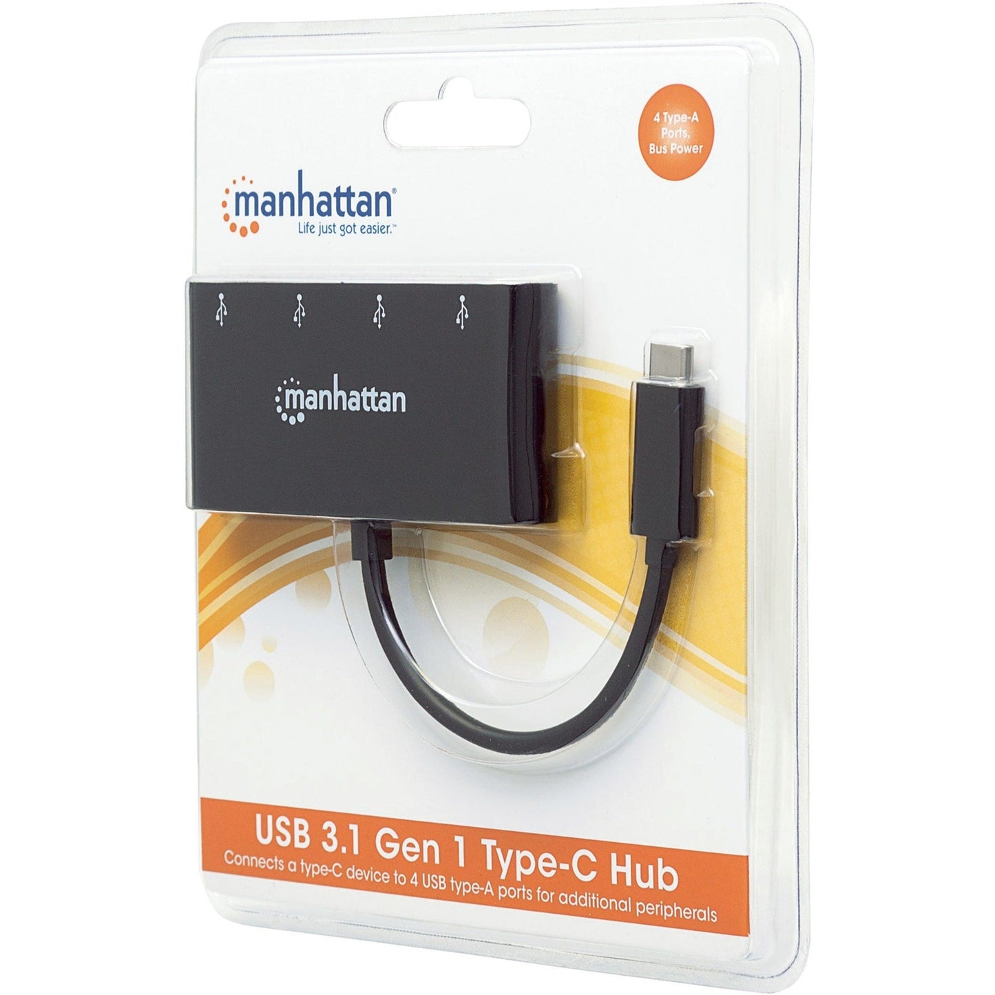 Manhattan SuperSpeed USB-C 3.1 Gen 1 C Hub