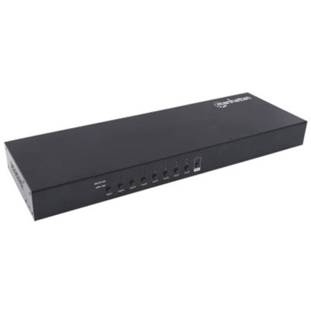 Manhattan 8-Port HDMI KVM Switch Eight HDMI and Eight USB-B Ports Full HD set of eight HDMI-to-USB cables included Three Year Warranty Box