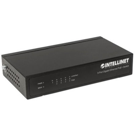 Intellinet 5-Port Gigabit Ethernet PoE+ Switch