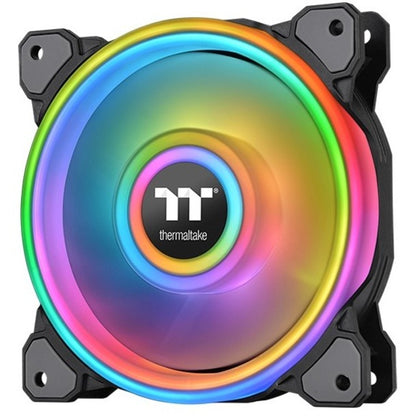 Thermaltake Riing Quad 12 RGB Radiator Fan TT Premium Edition Single Fan Pack - 1 Pack