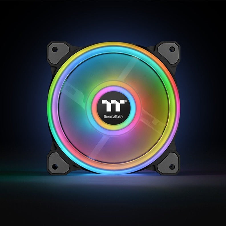 Thermaltake Riing Quad 12 RGB Radiator Fan TT Premium Edition Single Fan Pack - 1 Pack