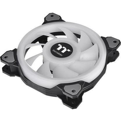 Thermaltake Riing Quad 12 RGB Radiator Fan TT Premium Edition Single Fan Pack - White - 1 Pack