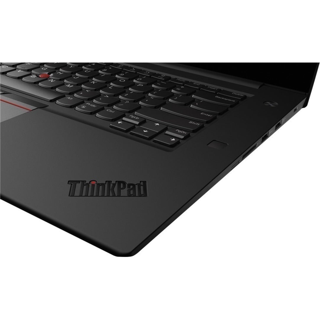 Lenovo ThinkPad P1 Gen 3 20TJS06W00 15.6" Mobile Workstation - Full HD - 1920 x 1080 - Intel Core i7 10th Gen i7-10850H Hexa-core (6 Core) 2.70 GHz - 16 GB Total RAM - 512 GB SSD - Midnight Black