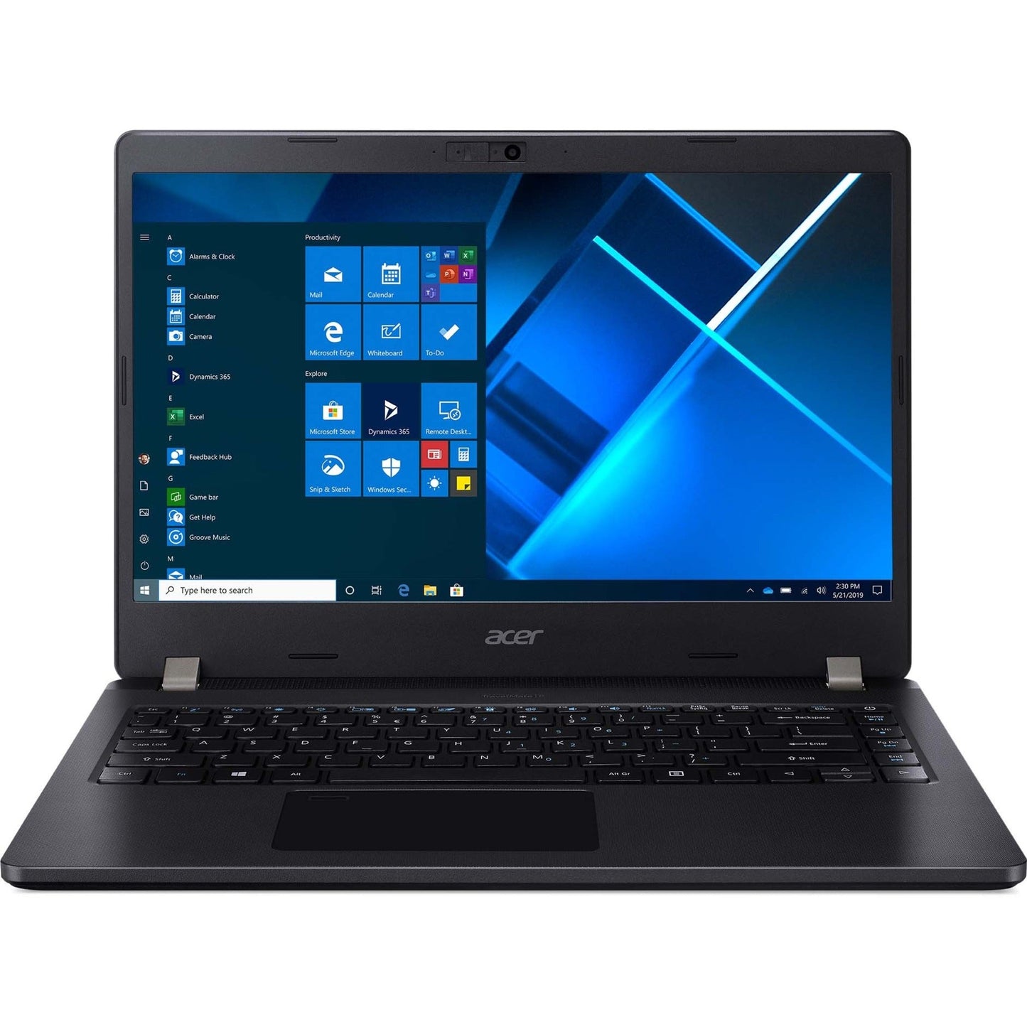 Acer TravelMate P2 P214-53 TMP214-53-7384 14" Notebook - Full HD - 1920 x 1080 - Intel Core i7 11th Gen i7-1165G7 Quad-core (4 Core) 2.80 GHz - 8 GB Total RAM - 256 GB SSD