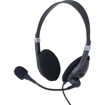 STEREO HEADSET W/MIC AND REMOTE