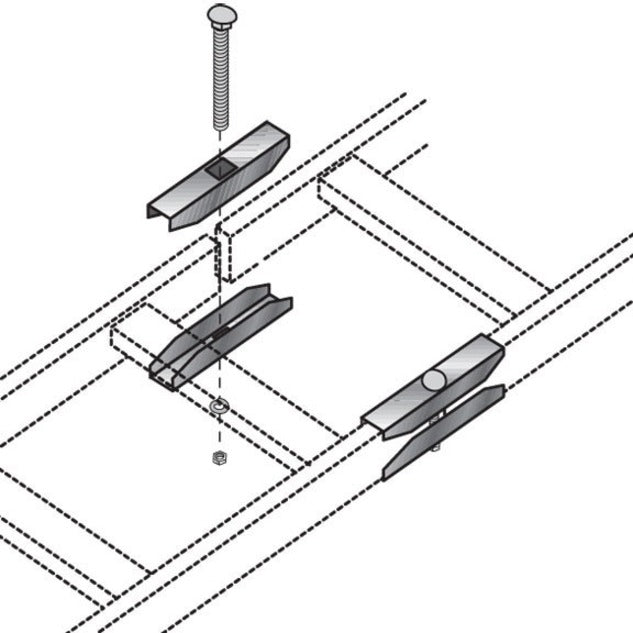 Black Box Ladder Rack Butt Splice Kit – Tekmentum