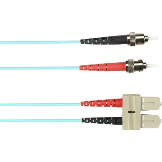 Black Box Colored Fiber OM3 50/125 Multimode Fiber Optic Patch Cable - OFNR PVC