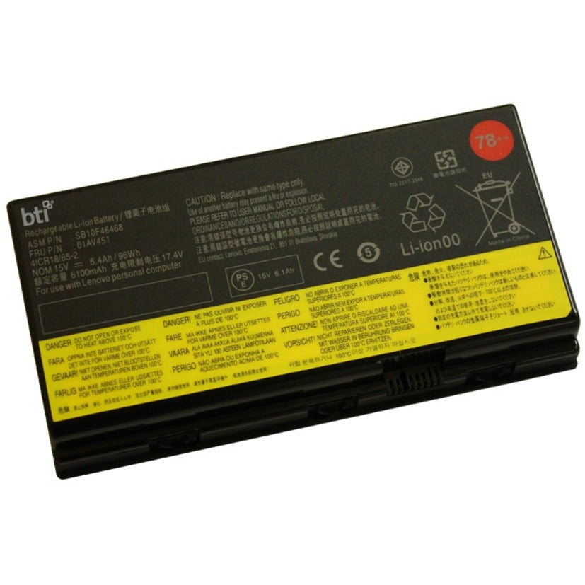 LENOVO BATTERY 15V 9 CELL 96WH 