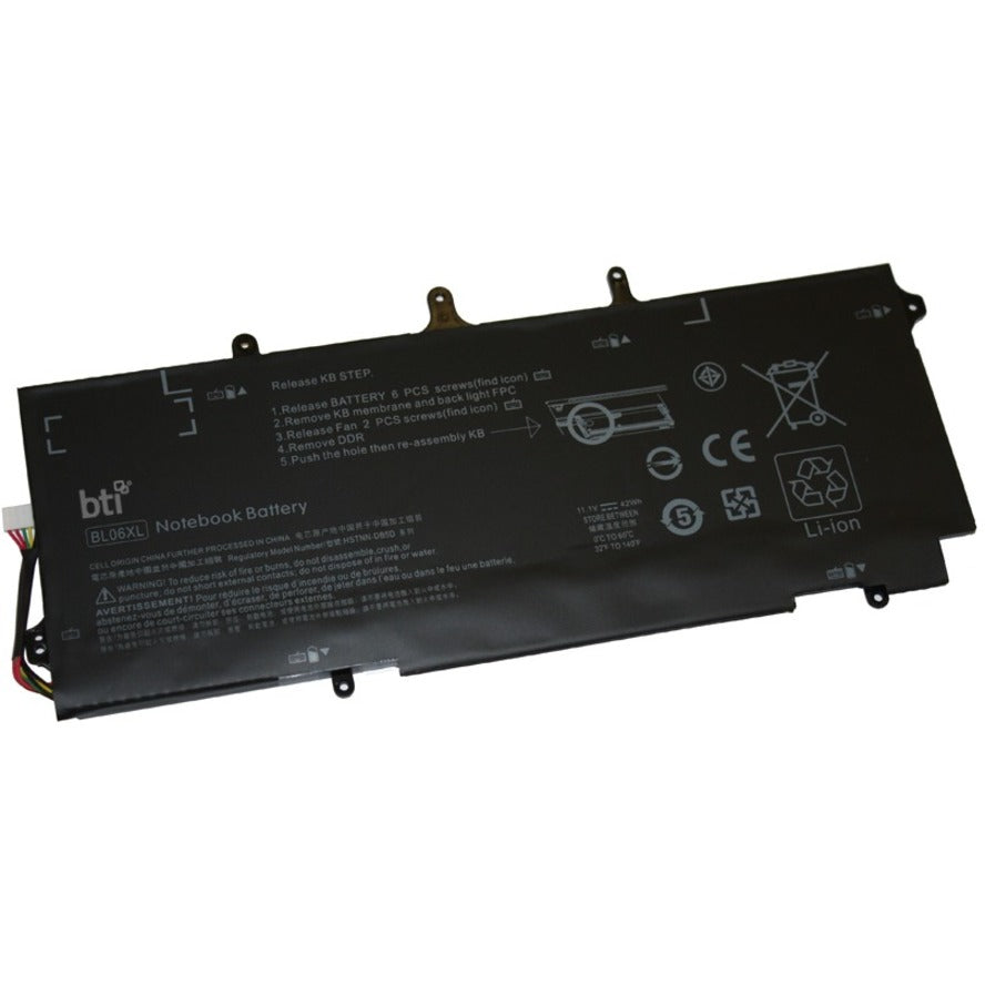 HP BATTERY 11.1V 6 CELL 45WH   