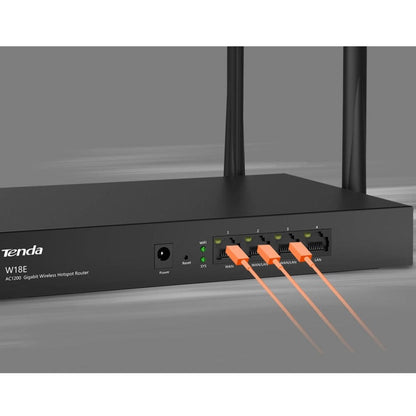 Tenda W18E Wi-Fi 5 IEEE 802.11ac Ethernet Modem/Wireless Router