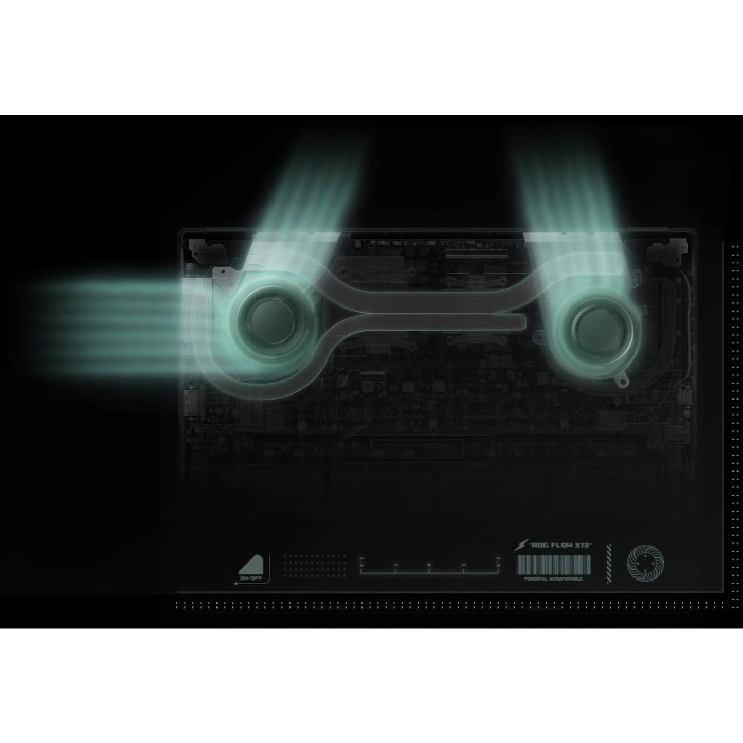 Asus ROG Flow X13 GV301 GV301QH-XS98-B 13.4" Touchscreen Gaming Notebook - WQUXGA - 3840 x 2400 - AMD Ryzen 9 5980HS 3.10 GHz - 32 GB Total RAM - 1 TB SSD - Off Black