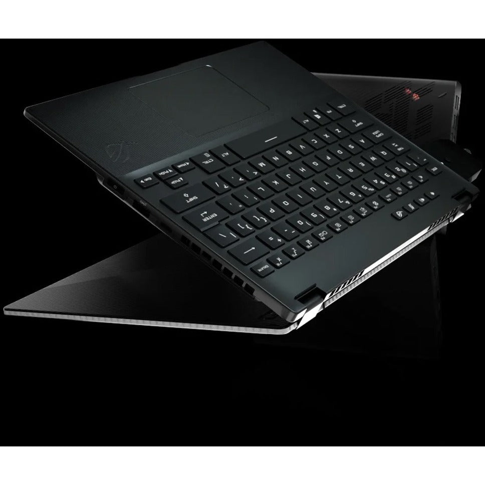 Asus ROG Flow X13 GV301 GV301QH-XS98-B 13.4" Touchscreen Gaming Notebook - WQUXGA - 3840 x 2400 - AMD Ryzen 9 5980HS 3.10 GHz - 32 GB Total RAM - 1 TB SSD - Off Black