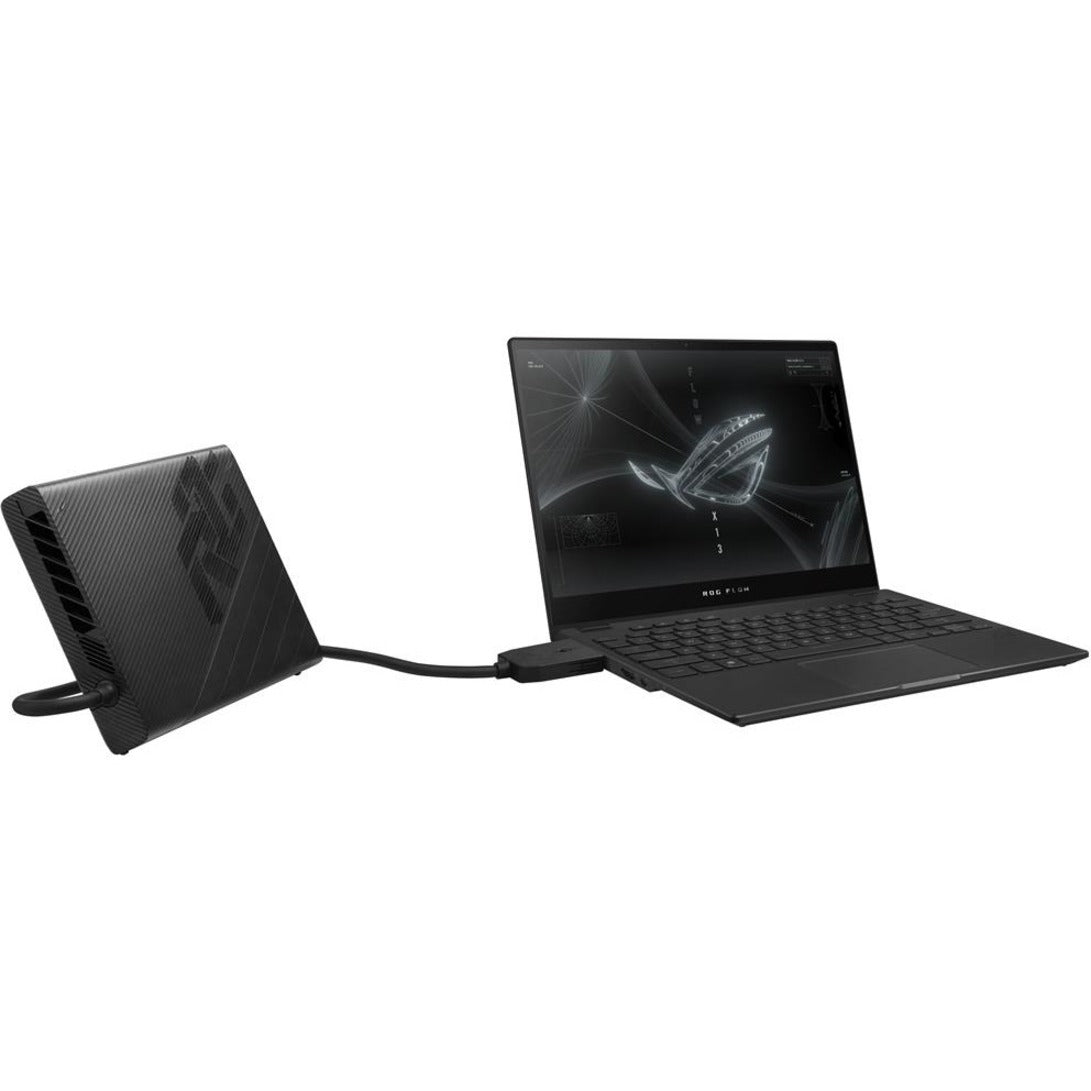 Asus ROG Flow X13 GV301 GV301QH-XS98-B 13.4" Touchscreen Gaming Notebook - WQUXGA - 3840 x 2400 - AMD Ryzen 9 5980HS 3.10 GHz - 32 GB Total RAM - 1 TB SSD - Off Black
