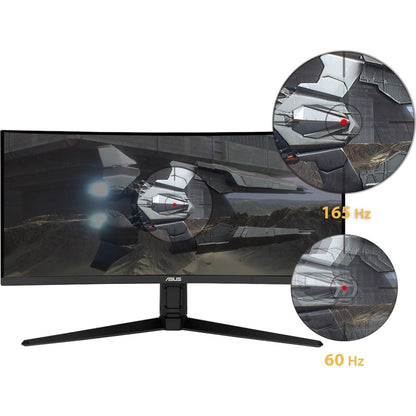 TUF VG34VQL1B 34" WQHD Curved Screen Gaming LCD Monitor - 21:9 - Black