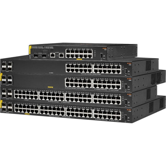Aruba 6100 24G Class4 PoE 4SFP+ 370W Switch