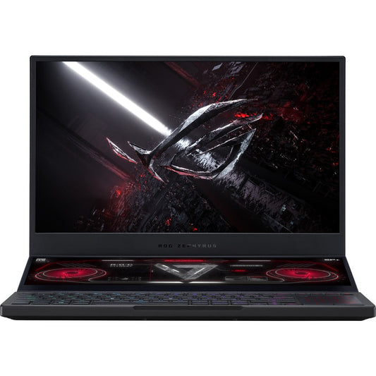 Asus ROG Zephyrus Duo 15 SE GX551 GX551QR-XS98 15.6" Gaming Notebook - Full HD - 1920 x 1080 - AMD Ryzen 9 5900HX 3.10 GHz - 32 GB Total RAM - 256 GB SSD - Off Black