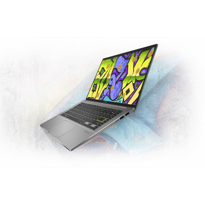 Asus VivoBook S14 S435EA S435EA-BH71-GR 14" Notebook - Full HD - 1920 x 1080 - Intel Core i7 11th Gen i7-1165G7 Quad-core (4 Core) 2.80 GHz - 8 GB Total RAM - 512 GB SSD - Deep Green Light Gray