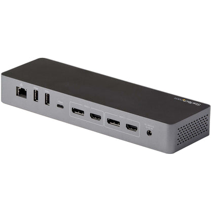 StarTech.com Thunderbolt 3 Dock w/USB-C Host Compatibility - Dual 4K 60Hz DP 1.4 or HDMI TB3/USB-C Docking Station - 1x 8K - 96W PD/5xUSB