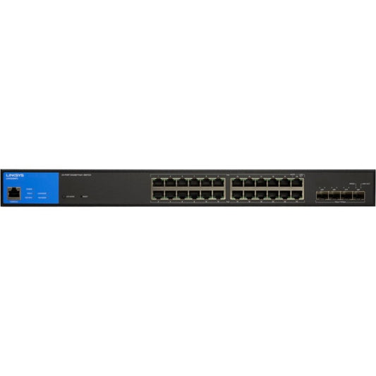 24-PORT MGD GE POE+ SW 4 10G   