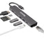 Plugable 7-in-1 USB C Hub Multiport Adapter w Ethernet Turns a Single Port into a 7-in-1 USB-C Hub