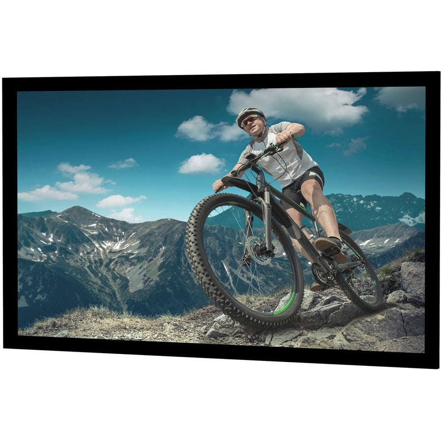 Da-Lite Cinema Contour Series Projection Screen - Fixed Frame Screen with 3" Wide Beveled Frame - 137" Screen