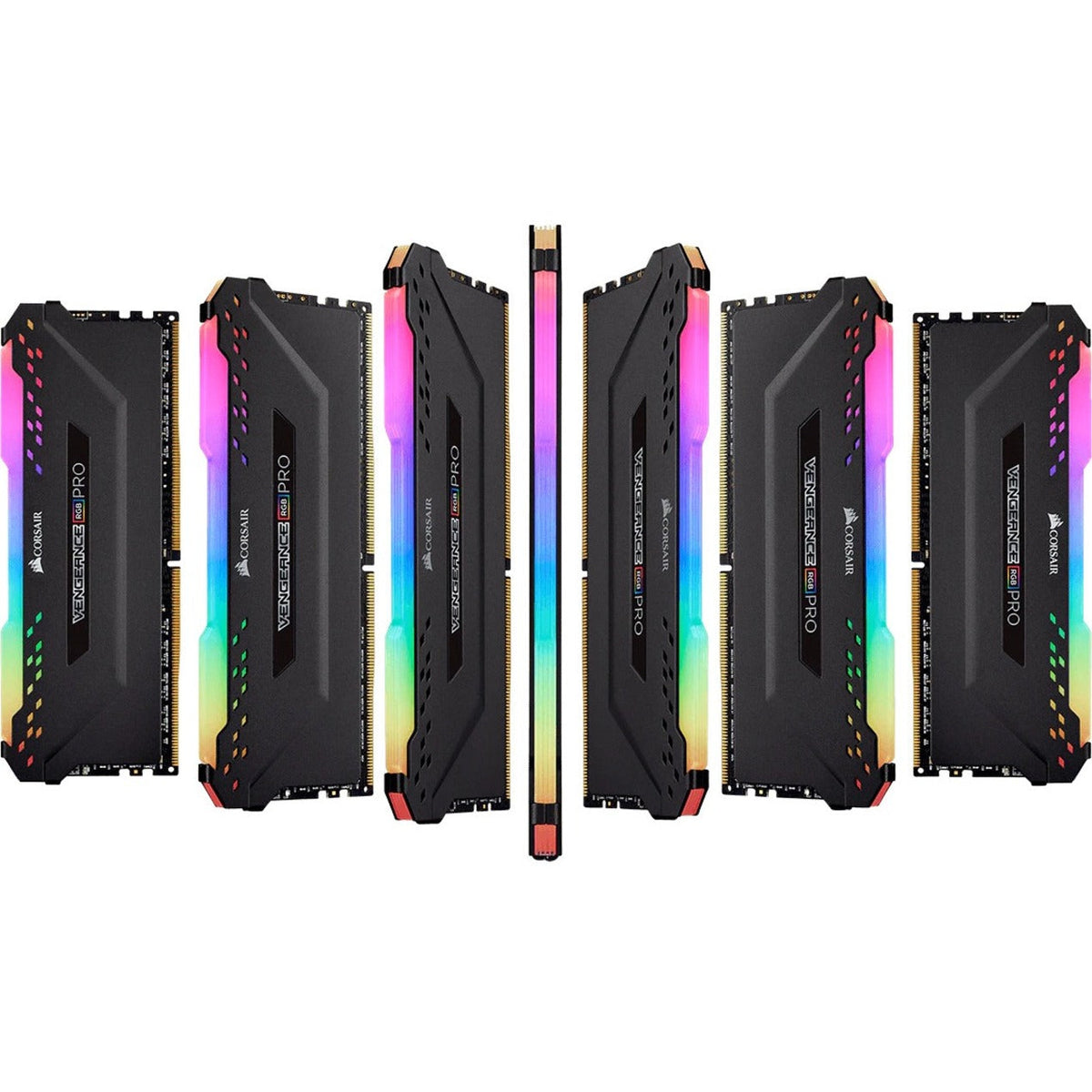 Corsair Vengeance RGB Pro 16GB (2 x 8GB) DDR4 DRAM 3600MHz C16 Memory Kit - Black