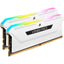 Corsair Vengeance RGB Pro SL 16GB (2x8GB) DDR4 DRAM 3600MHz C18 Memory Kit - White