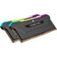 Corsair Vengeance RGB Pro SL 32GB (2 x 16GB) DDR4 DRAM 3200MHz C16 Memory Kit - Black