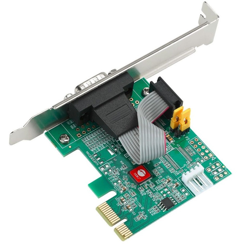 SIIG DP Cyber RS-232 1S PCIe Card - 250Kbps