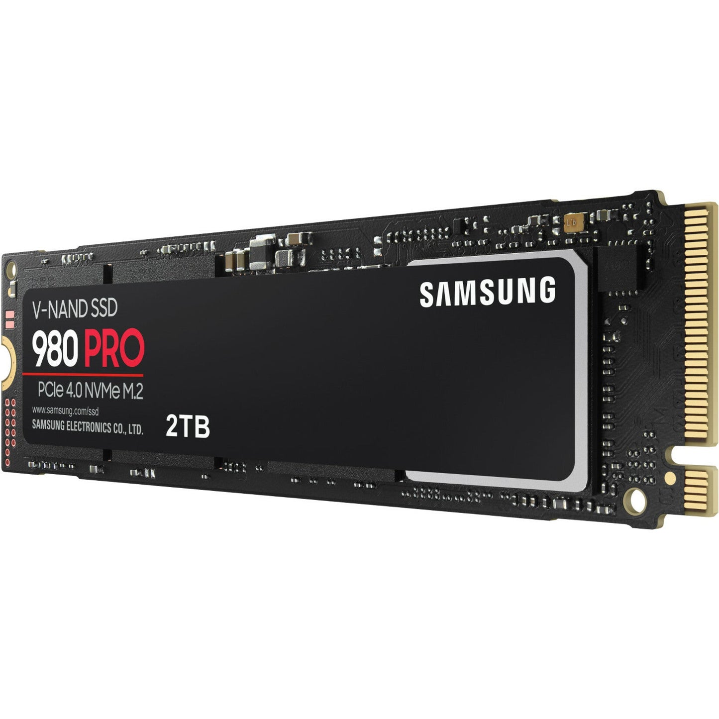 Samsung 980 PRO MZ-V8P2T0B/AM 2 TB Solid State Drive - M.2 2280 Internal - PCI Express NVMe (PCI Express NVMe 4.0 x4)