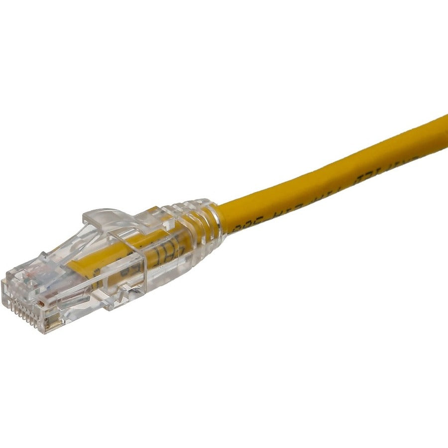 Axiom 4FT CAT6 UTP 550mhz Patch Cable Clear Snagless Boot (Yellow) - TAA Compliant