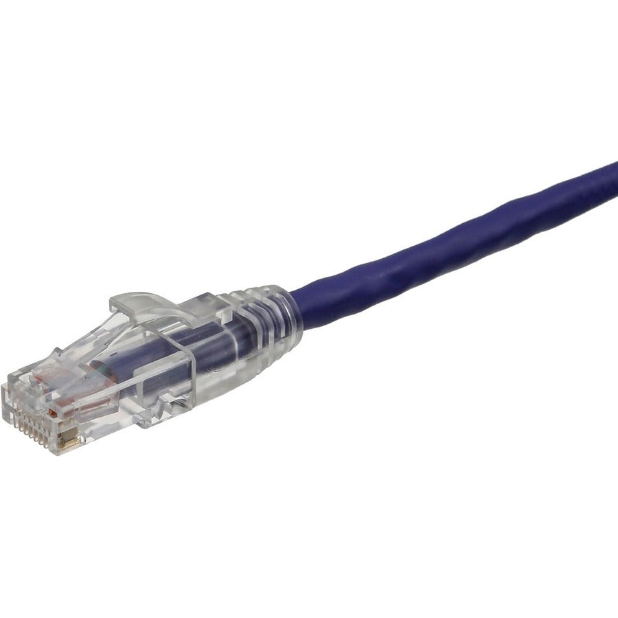 Axiom 4FT CAT6 UTP 550mhz Patch Cable Clear Snagless Boot (Purple) - TAA Compliant