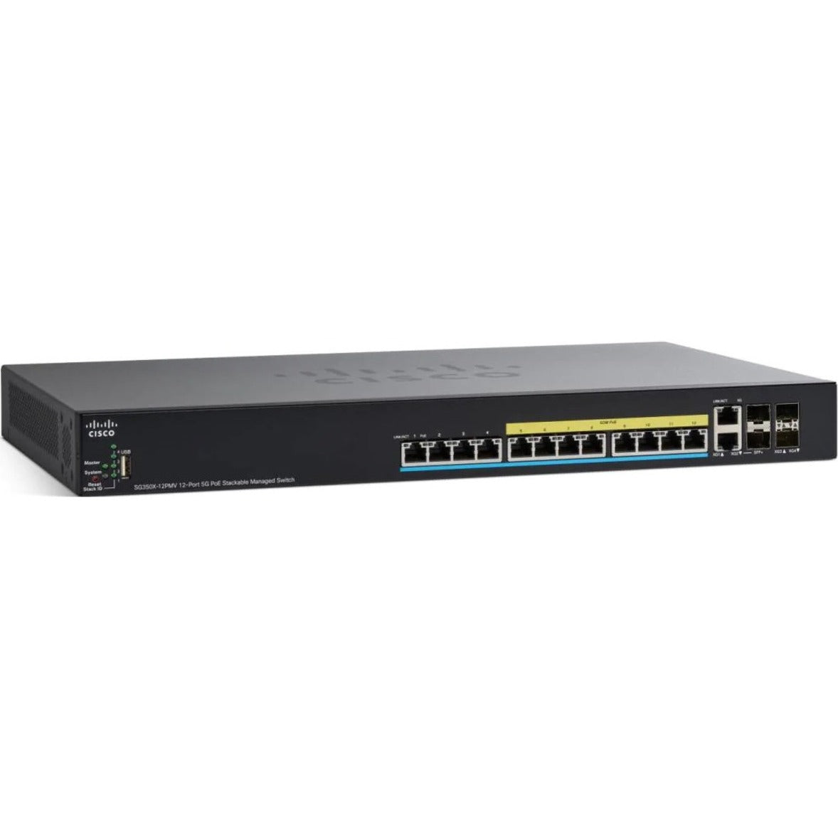 Cisco SG350XG-24T 24-Port 10GBase-T Stackable Managed Switch