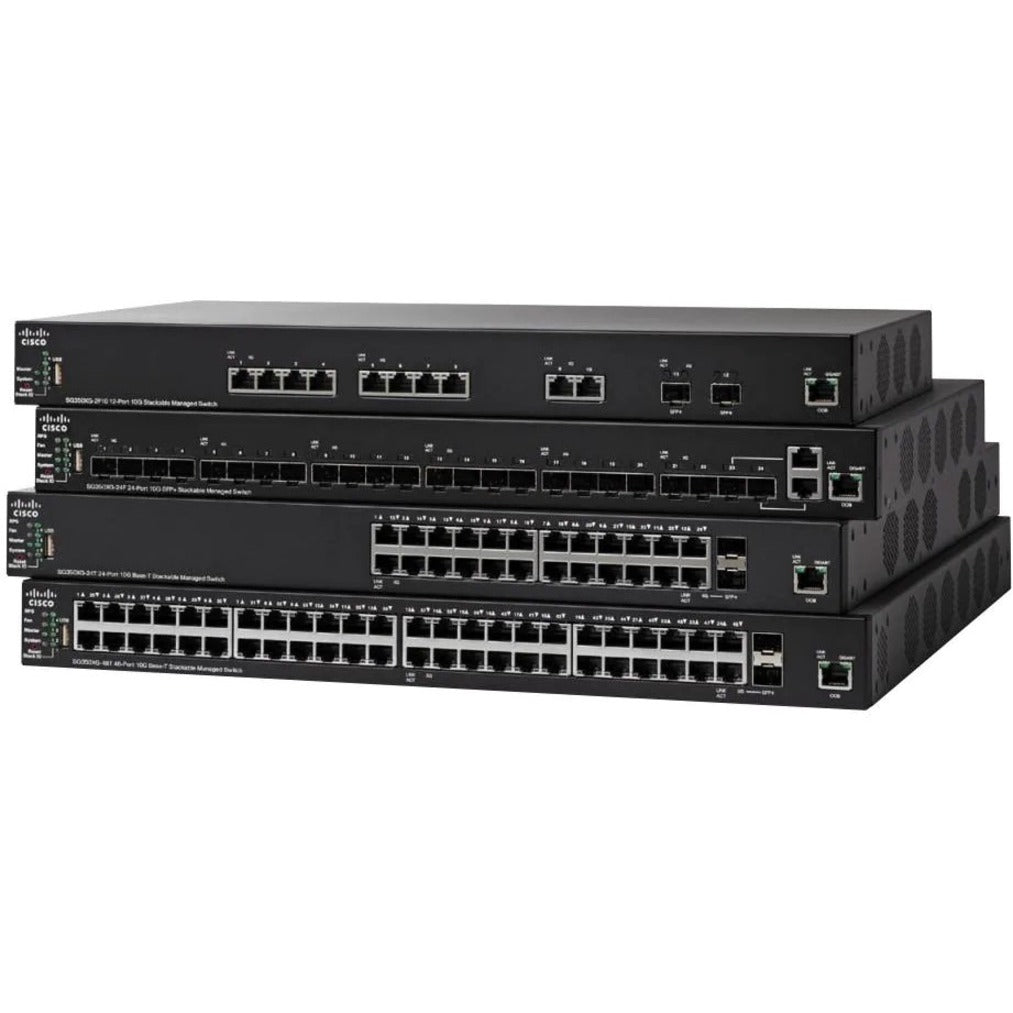 Cisco SG350XG-24T 24-Port 10GBase-T Stackable Managed Switch