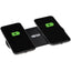 Tripp Lite Dual Wireless Charging Pad Qi-Certified for iPhone Android Black