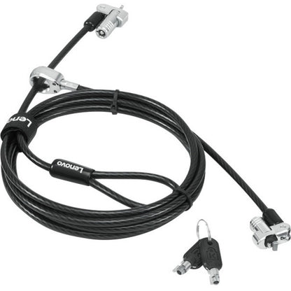 Lenovo NanoSaver Twin Head Nano/MS 2.0 MasterKey Cable Lock