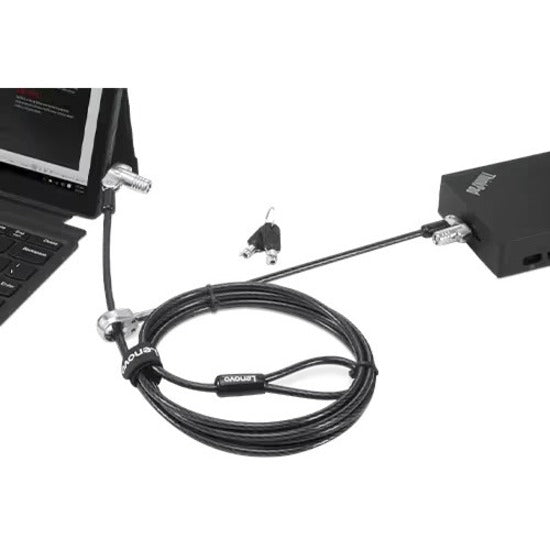 Lenovo NanoSaver MasterKey Twin Head Lock Cable Lock