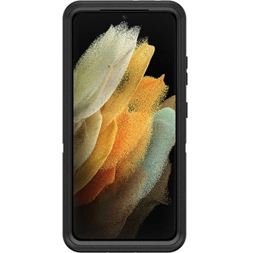 OtterBox Defender Rugged Carrying Case (Holster) Samsung Galaxy S21 Ultra 5G Smartphone - Black