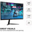 ViewSonic OMNI VX2718-2KPC-MHD 27 Inch Curved 1440p 1ms 165Hz Gaming Monitor with FreeSync Premium Eye Care HDMI and Display Port