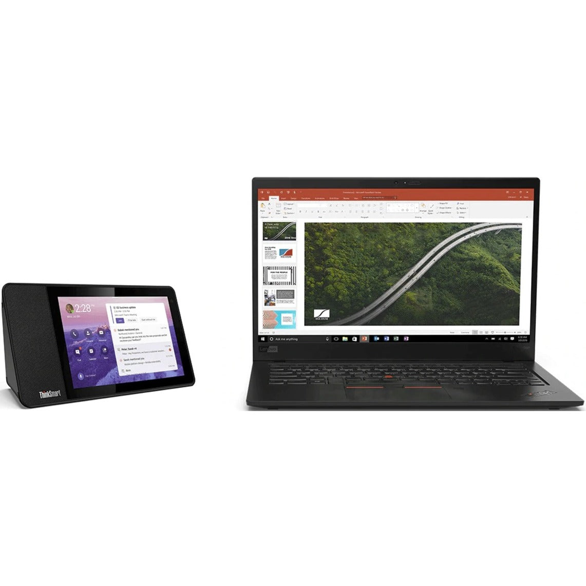 Lenovo ThinkSmart View ZA840013US Tablet - 8" HD - Octa-core (8 Core) 1.80 GHz - 2 GB RAM - 8 GB Storage - Android 8.1 Oreo - Business Black