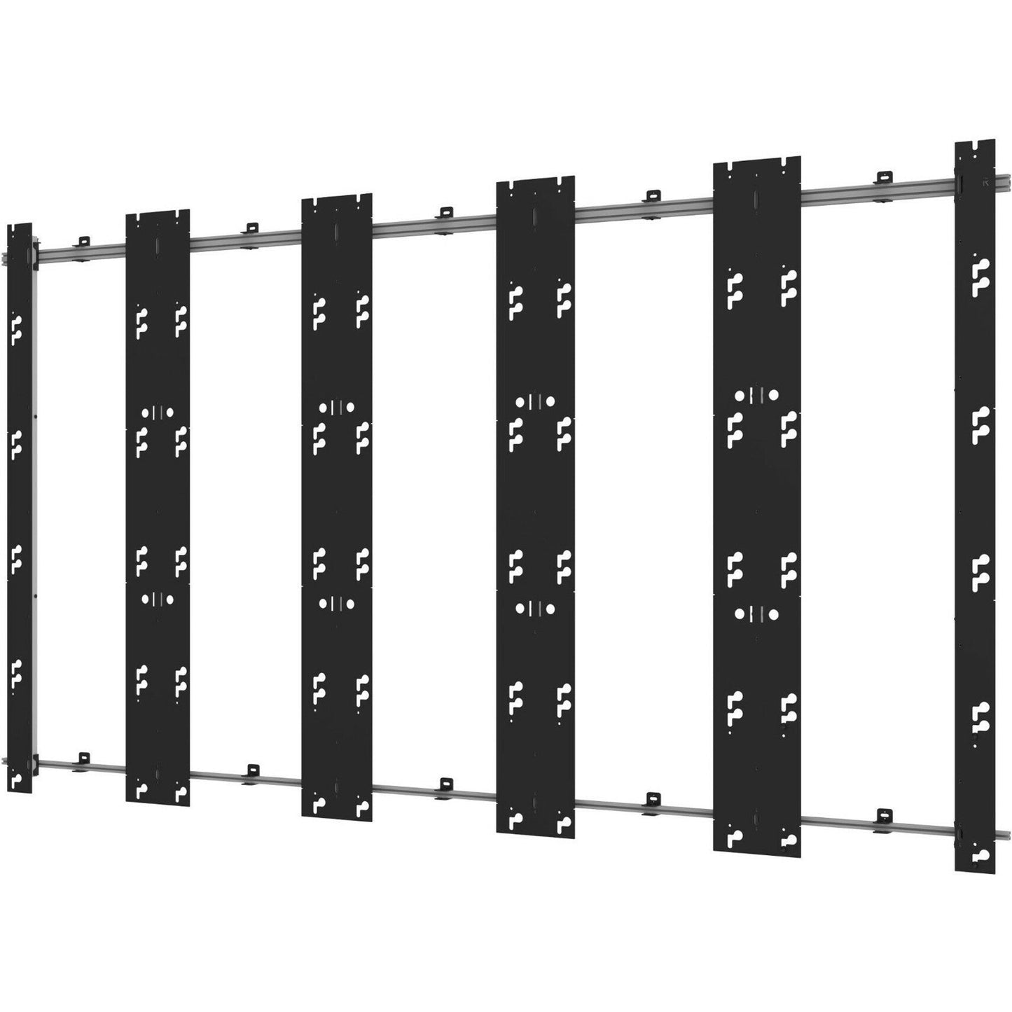 Peerless-AV DS-LEDBXT-5X5 Wall Mount for LED Display Video Wall - Black Silver