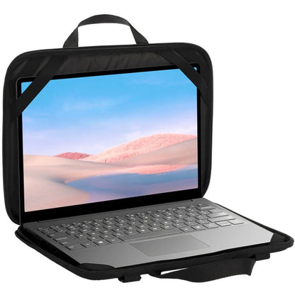 Survivor Apex Carrying Case (Briefcase) for 12.4" Microsoft Notebook - Black