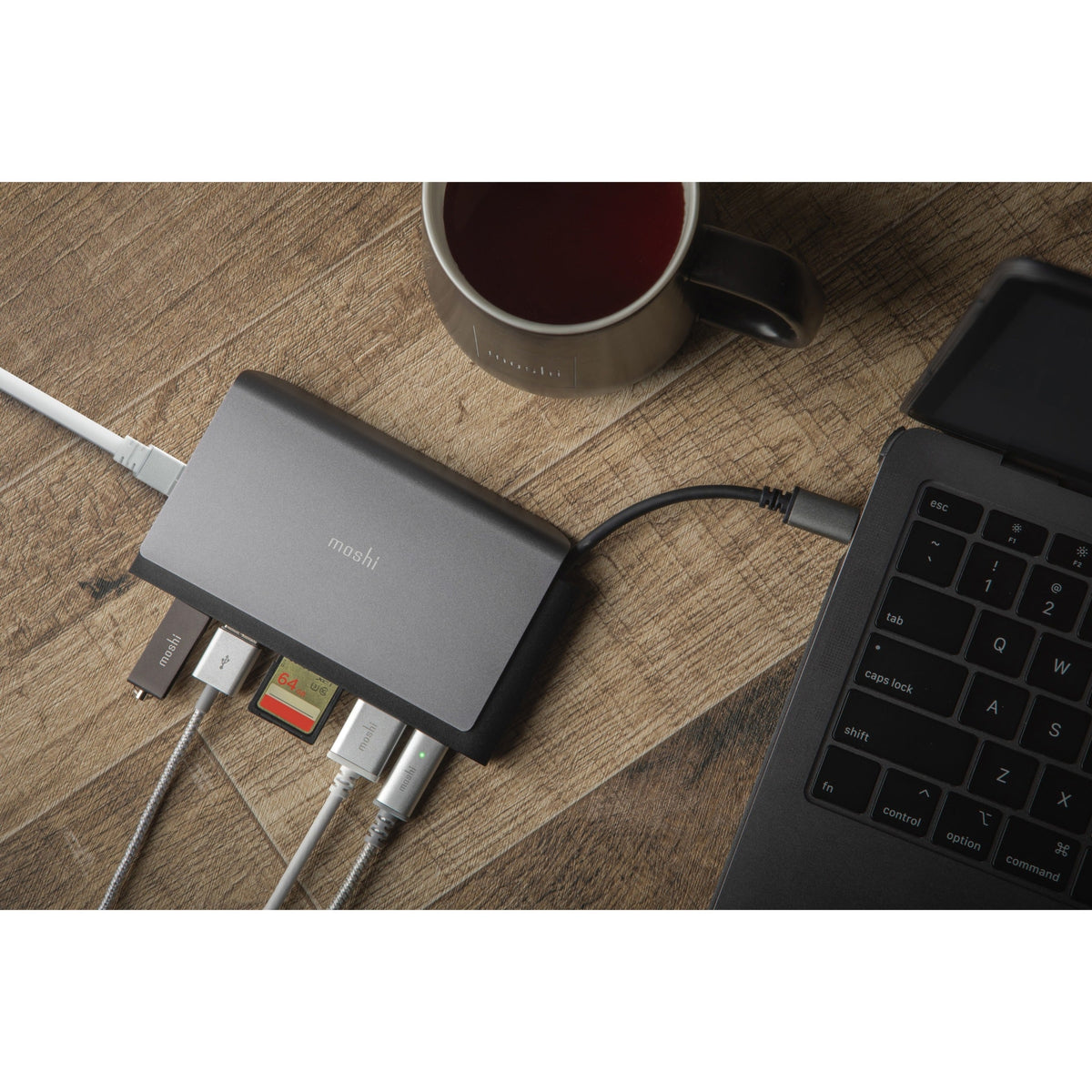 Moshi Symbus Mini 7-in-1 Portable USB-C Hub