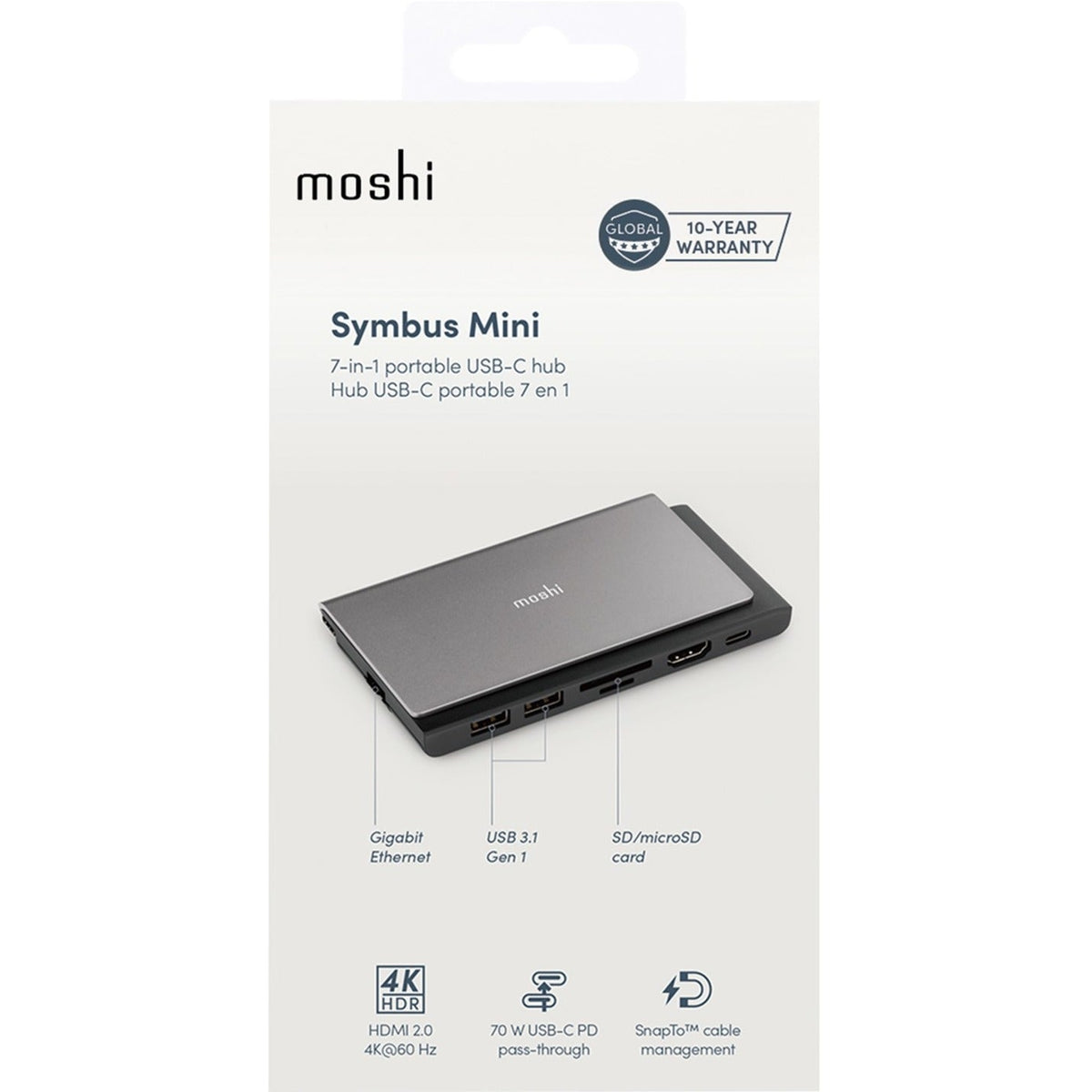 Moshi Symbus Mini 7-in-1 Portable USB-C Hub