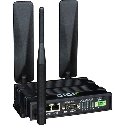 Digi IX20  IEEE 802.11ac 2 SIM Ethernet Cellular Modem/Wireless Router