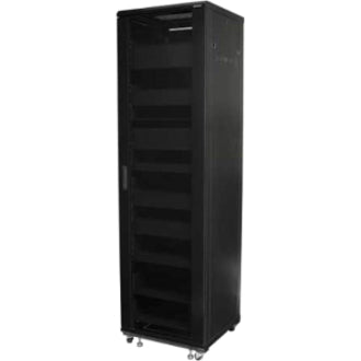 SANUS 85" Tall AV Rack 44U Component Rack for Home Theater Equipment