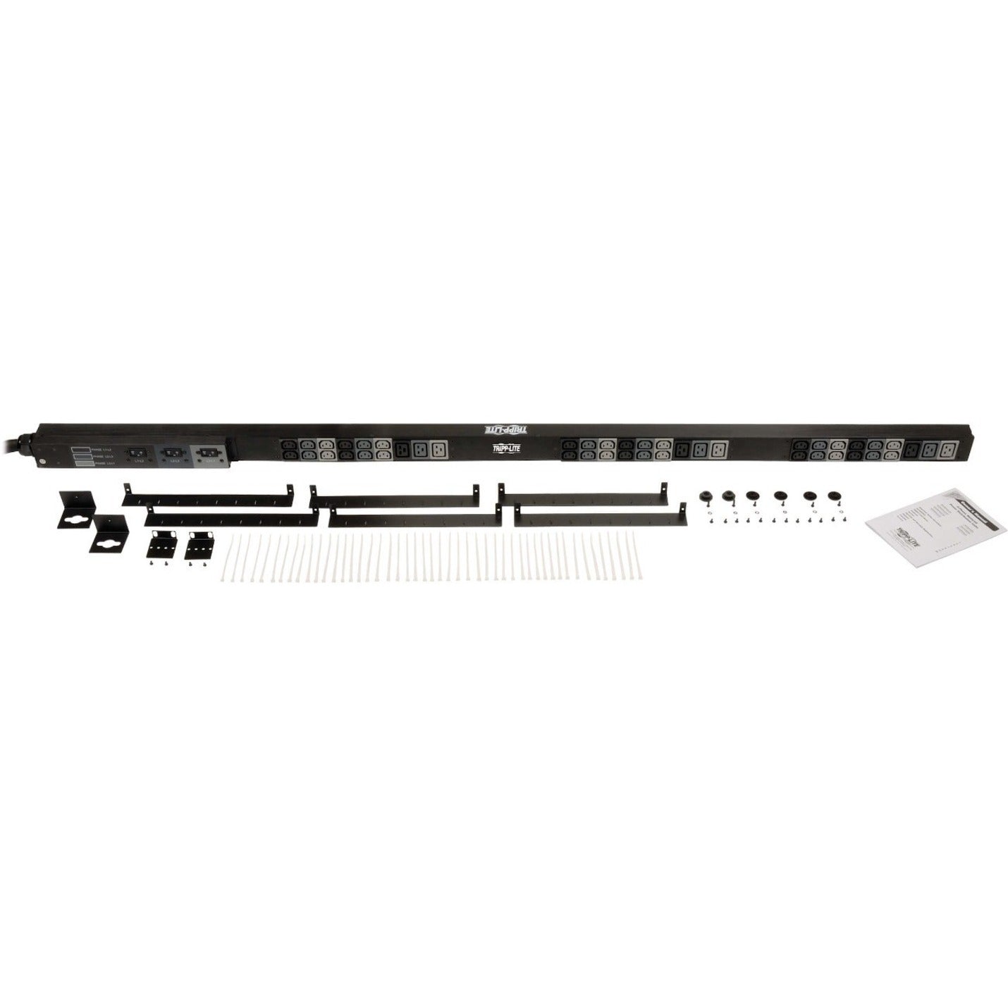 Tripp Lite PDU 3-Phase Basic 208V 12.6kW 36 C13 9 C19 50A CS8365C 70in 0URM