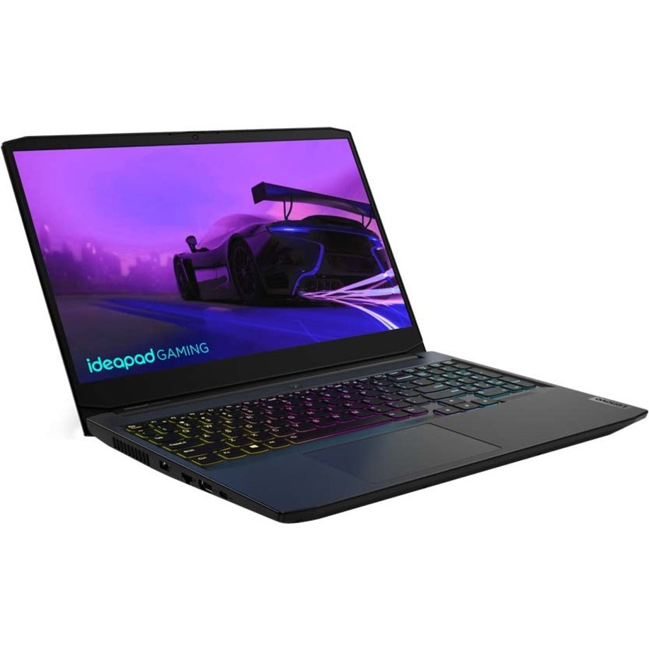 Lenovo IdeaPad Gaming 3 15IHU6 82K1000HUS 15.6" Gaming Notebook - Full HD - 1920 x 1080 - Intel Core i5 11th Gen i5-11300H Quad-core (4 Core) 3.10 GHz - 8 GB Total RAM - 256 GB SSD - Shadow Black